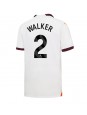 Billige Manchester City Kyle Walker #2 Bortedrakt 2023-24 Kortermet